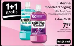 Etos Listerine mondverzorging aanbieding