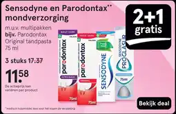 Etos Sensodyne en Parodontax mondverzorging aanbieding