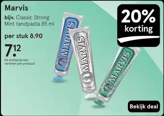 Etos Marvis aanbieding