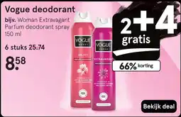 Etos Vogue deodorant aanbieding