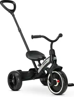 ANWB Deryan Driewieler met duwstang Zwart aanbieding