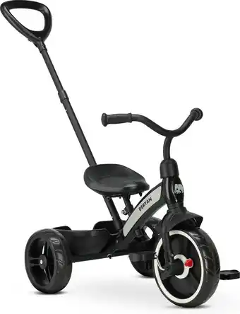 ANWB Deryan Driewieler met duwstang Zwart aanbieding