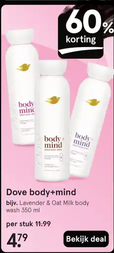 Etos Dove body+mind aanbieding