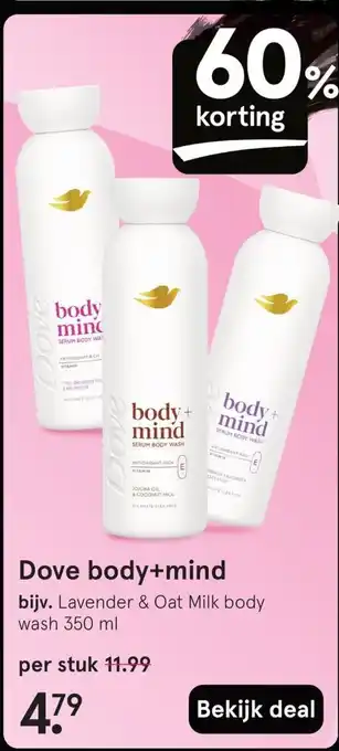 Etos Dove body+mind aanbieding