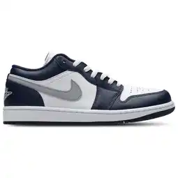 Foot Locker Jordan 1 Low Sneakers Heren - Wit - Maat 46 - Leer aanbieding