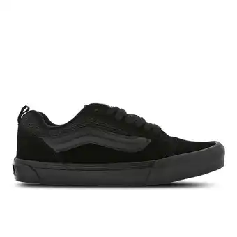 Foot Locker Vans Knu Skool Sneakers Heren - Zwart - Maat 41 - Suède aanbieding