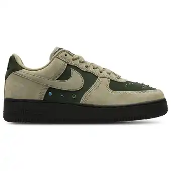 Foot Locker Nike Air Force Sneakers Heren - Zwart - Maat 42 - Leer aanbieding