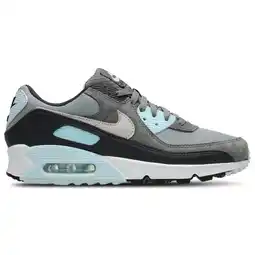 Foot Locker Nike Air Max 90 Sneakers Heren - Grijs - Maat 42 - Mesh/Synthetisch aanbieding