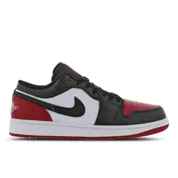 Foot Locker Jordan 1 Low Sneakers Heren - Wit - Maat 44.5 - Leer aanbieding