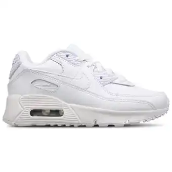 Foot Locker Nike Air Max 90 Peuterschoenen - Wit - Maat 28 - Leer, Synthetisch aanbieding