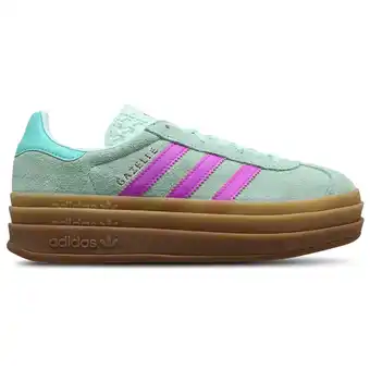 Foot Locker Adidas Gazelle Kindersneakers - Groen - Maat 37 1/3 - Suède aanbieding