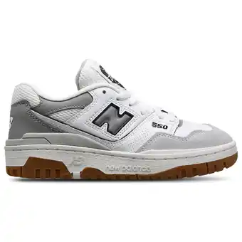 Foot Locker New Balance 550 Kindersneakers - Grijs - Maat 36 - Leer aanbieding