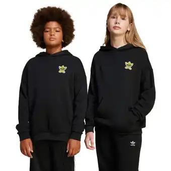 Foot Locker Adidas Smiley Hoodies Kinder - Zwart - Maat 129 - 134 CM aanbieding