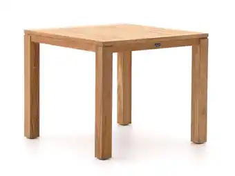 Kees Smit Sunyard Buxton dining tuintafel 90x90cm aanbieding