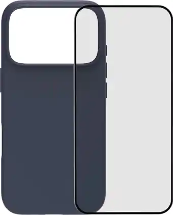 Coolblue BlueBuilt Protective Back Cover met MagSafe iPhone 17 Pro Blauw + iPhone 17 Pro Screenprotector Glas aanbieding