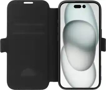 Coolblue BlueBuilt Apple iPhone 16 Book Case Leer Zwart aanbieding