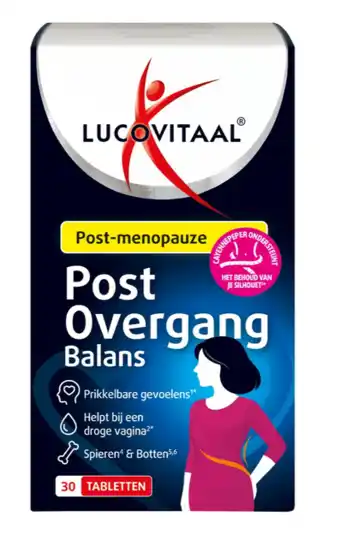 De Online Drogist Lucovitaal Post Overgang Balans Tabletten aanbieding