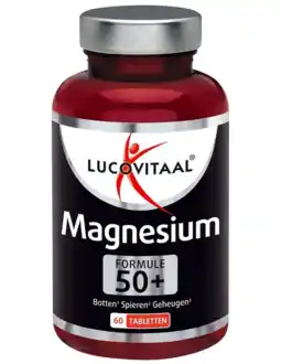 De Online Drogist Lucovitaal Magnesium 50+ tabletten aanbieding
