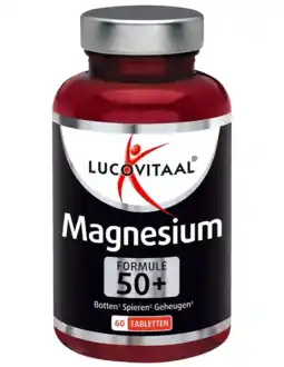 De Online Drogist Lucovitaal Magnesium 50+ tabletten aanbieding