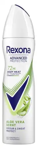 De Online Drogist Rexona Advanced Protection Aloë Vera Deodorant Spray aanbieding