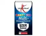 De Online Drogist Lucovitaal Multi+ IJzer Energie Tabletten aanbieding