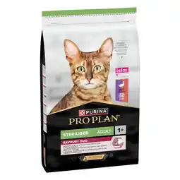 Zooplus Dubbelpak: 2x10kg Purina Pro Plan Gesteriliseerd Duo Eend & Lever droogvoer voor honden aanbieding