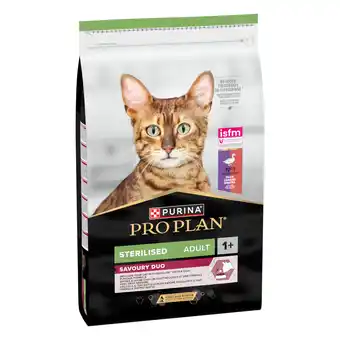 Zooplus Dubbelpak: 2x10kg Purina Pro Plan Gesteriliseerd Duo Eend & Lever droogvoer voor honden aanbieding