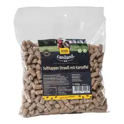 Zooplus 540g Soft Struisvogel- Graanvrij Canibit Hondensnacks aanbieding