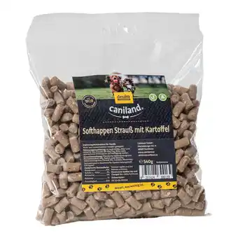 Zooplus 540g Soft Struisvogel- Graanvrij Canibit Hondensnacks aanbieding