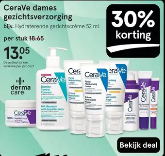 Etos CeraVe dames gezichtsverzorging aanbieding