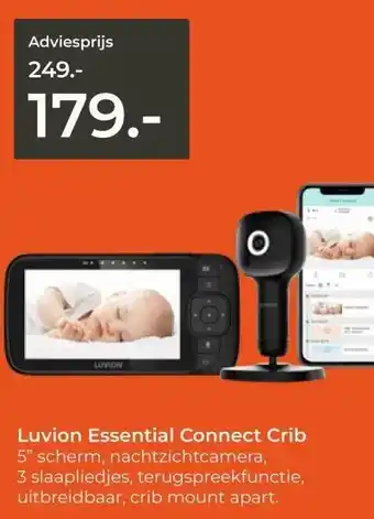 Prenatal Luvion Essential Connect Crib aanbieding
