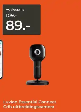 Prenatal Luvion Essential Connect Crib uitbreidingscamera aanbieding