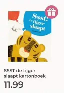 Prenatal SSST de tijger slaapt kartonboek aanbieding