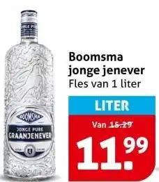 Hoogvliet Boomsma jonge jenever aanbieding