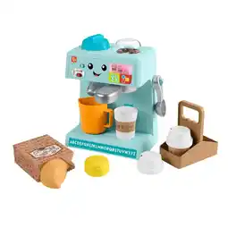 Intertoys Fisher-Price Leren & Serveren koffiemachine aanbieding