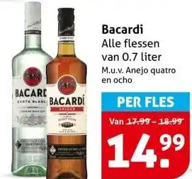 Hoogvliet Bacardi aanbieding