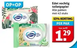 Hoogvliet Edet vochtig toiletpapier aanbieding