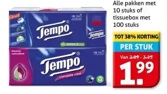 Hoogvliet Tempo aanbieding