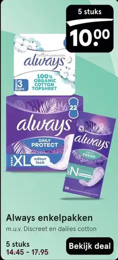 Etos Always enkelpakken aanbieding