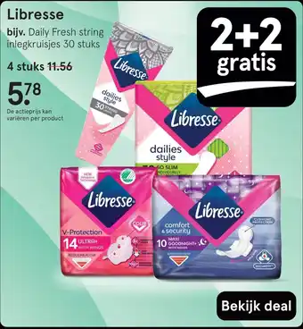 Etos Libresse aanbieding