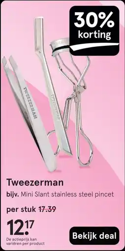 Etos Tweezerman aanbieding