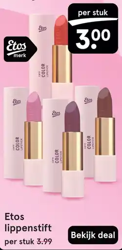 Etos Etos lippenstif aanbieding