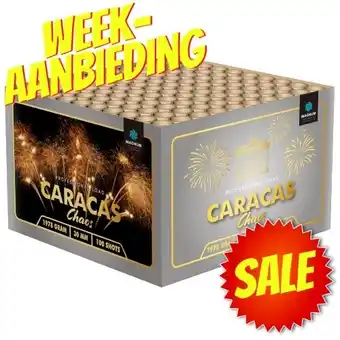 Huisman Vuurwerk Caracas Chaos Weekaanbieding aanbieding