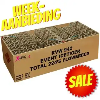 Huisman Vuurwerk Event Icetiger Weekaanbieding aanbieding