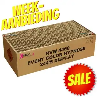 Huisman Vuurwerk Event Color Hypnose Weekaanbieding aanbieding