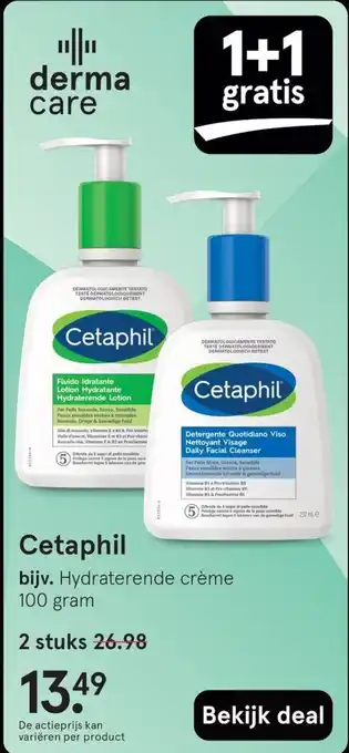 Etos Cetaphil aanbieding