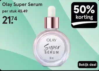 Etos Olay Super Serum aanbieding