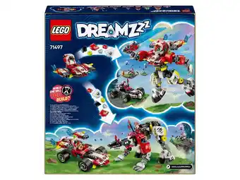 Lidl LEGO DREAMZzz Coopers tijgermecha en Zero's hot rod auto 71497 aanbieding