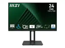 MediaMarkt MSI Pro Mp245pg - 23.8 Inch 1920 X 1080 (full Hd) Ips-paneel In Hoogte Verstelbaar aanbieding