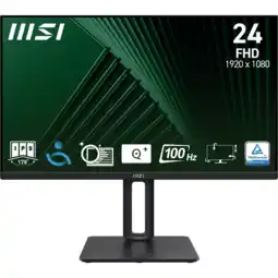 MediaMarkt MSI Pro Mp245pg - 23.8 Inch 1920 X 1080 (full Hd) Ips-paneel In Hoogte Verstelbaar aanbieding